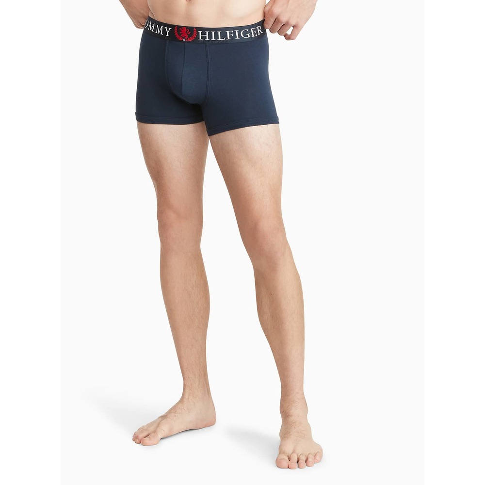 Men's Tommy Hilfiger Authentic Boxer Trunk Single Underwear 09T4066 Navy XL